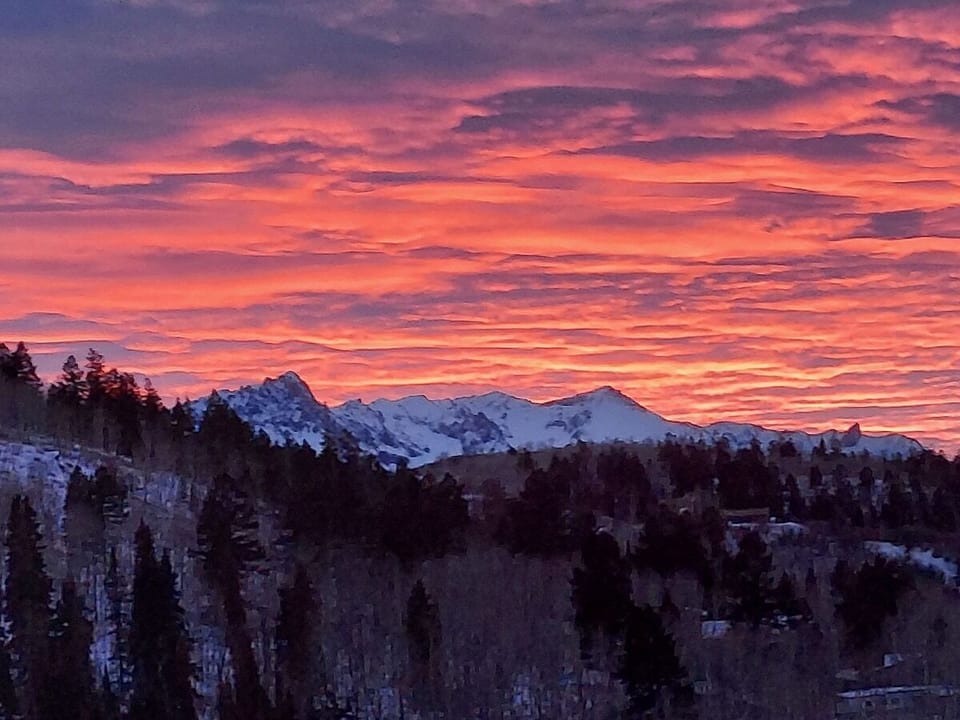 Gorgeous sunsets every night from the home