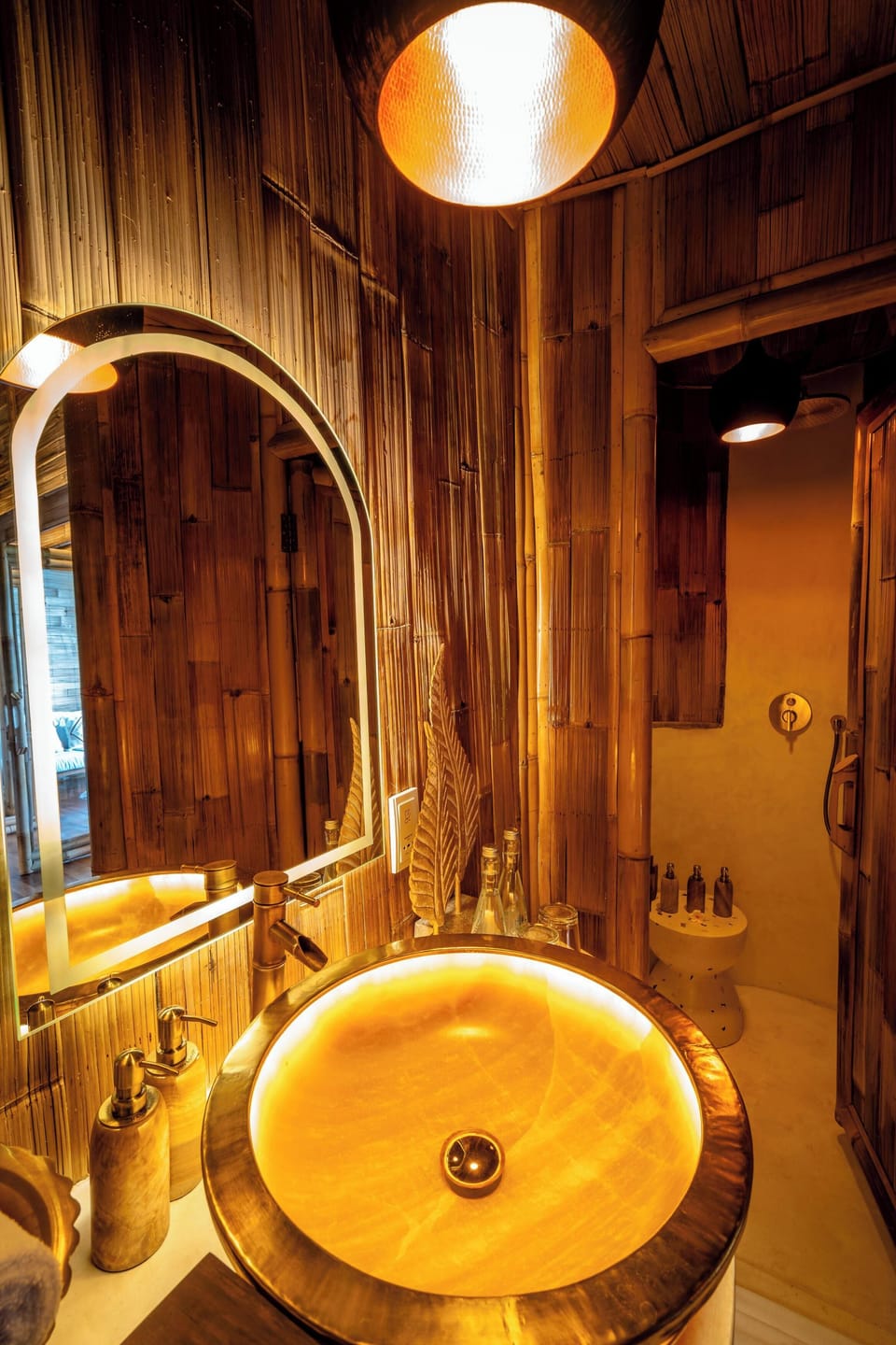 Two Bedroom Pool Villa | Bathroom | Shower, free toiletries, hair dryer, bathrobes