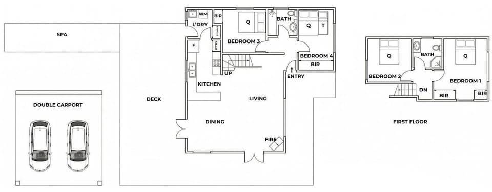 Dove Cottage | Floorplan