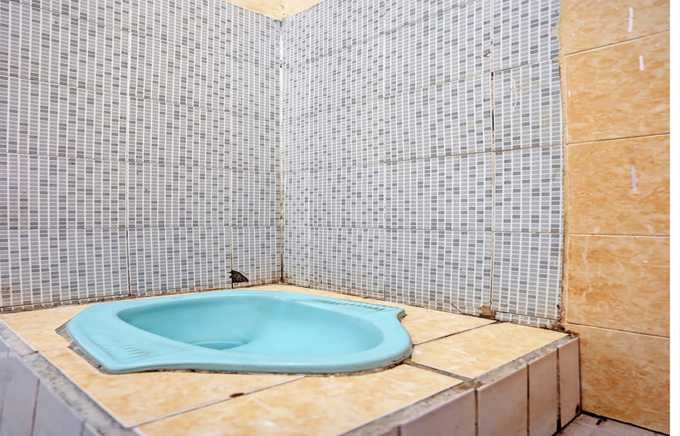 Shower, free toiletries, towels