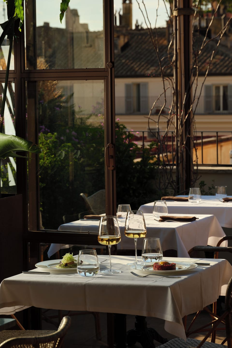 Rooftop terrace