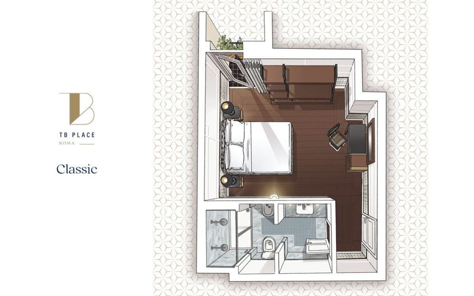 Classic Double Room | Egyptian cotton sheets, premium bedding, down comforters