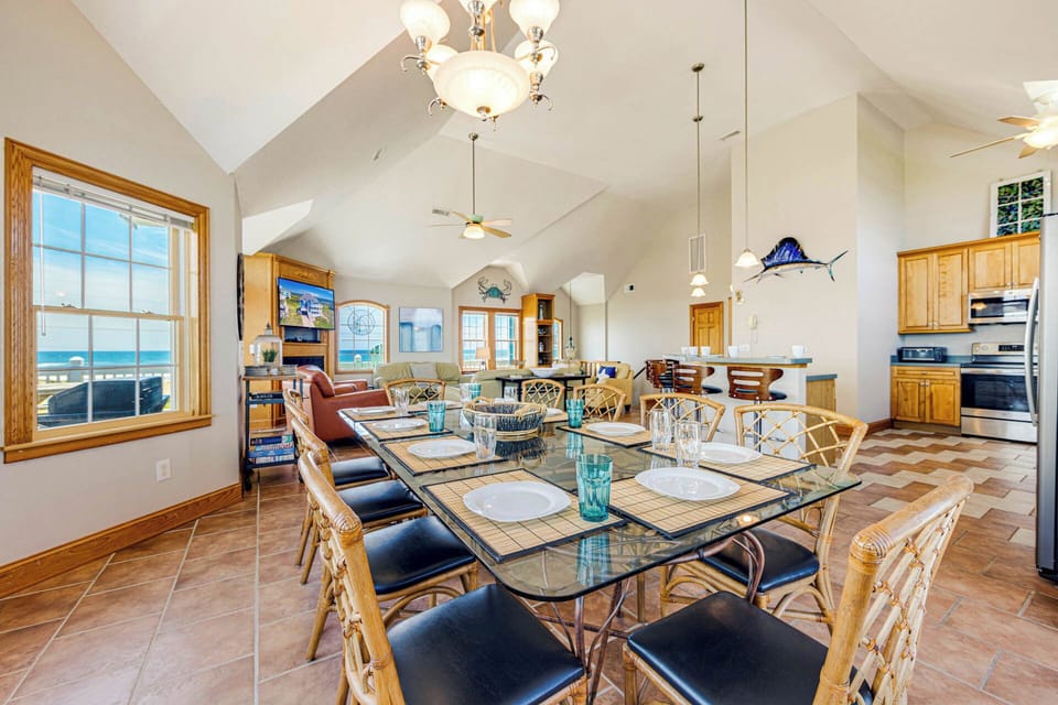 An elegant dining room designed for memorable meals together.