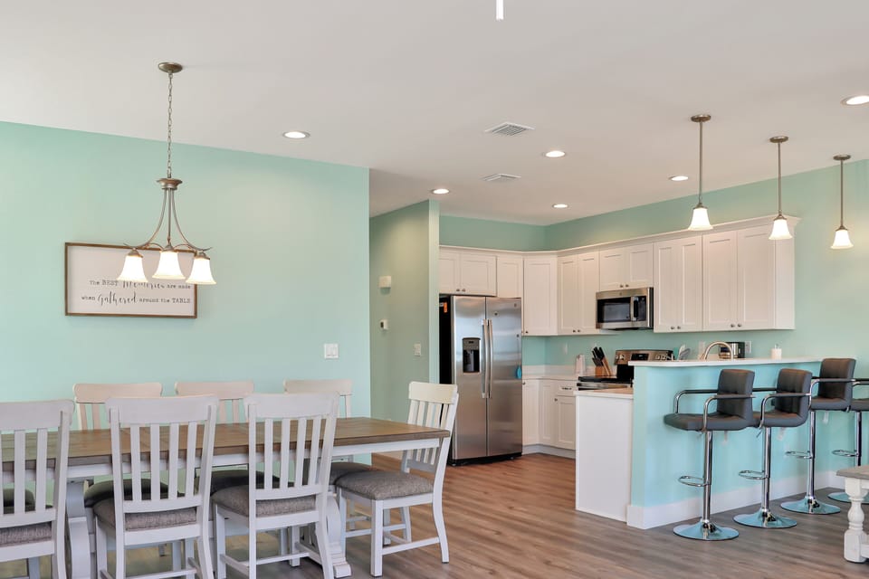 Dining Area and Kitchen