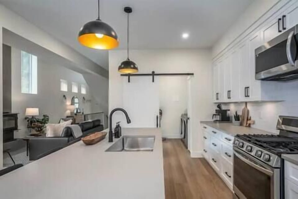 Another angle of the kitchen