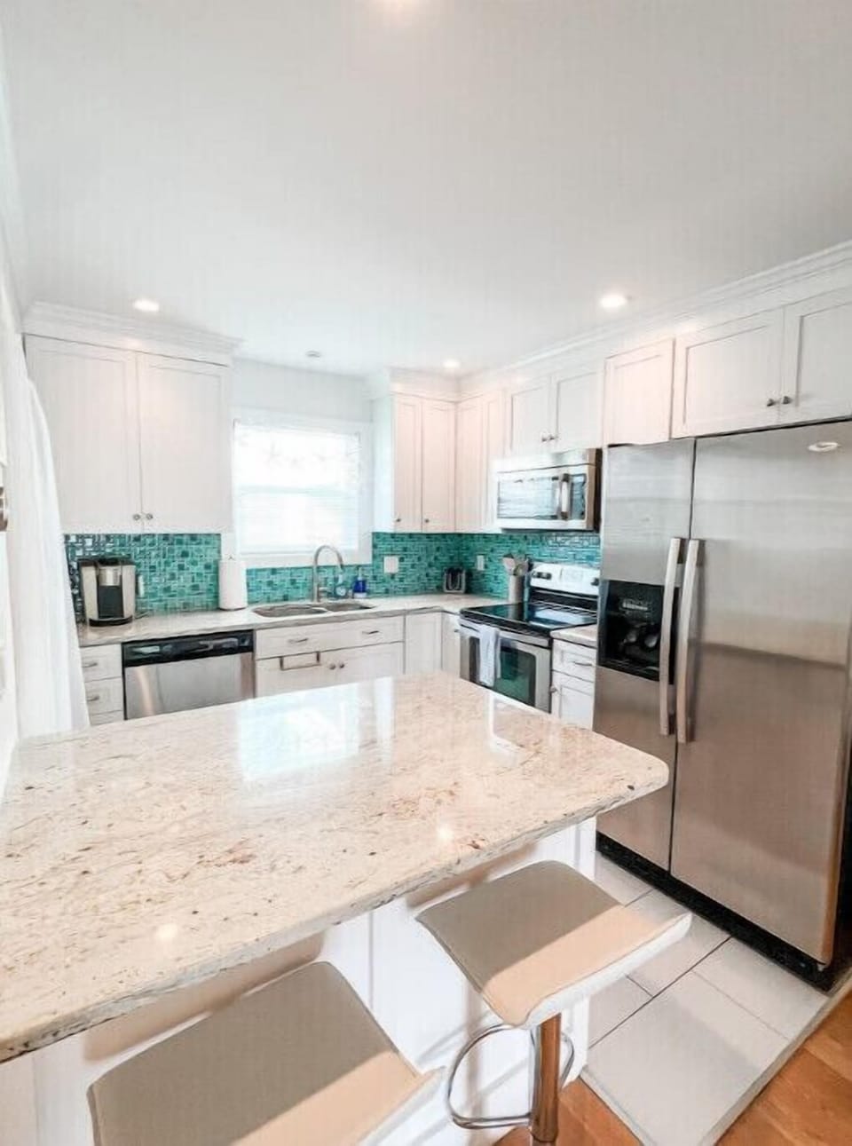 Fully Stocked Kitchen makes  cooking and enjoy meals at the Condo easy!