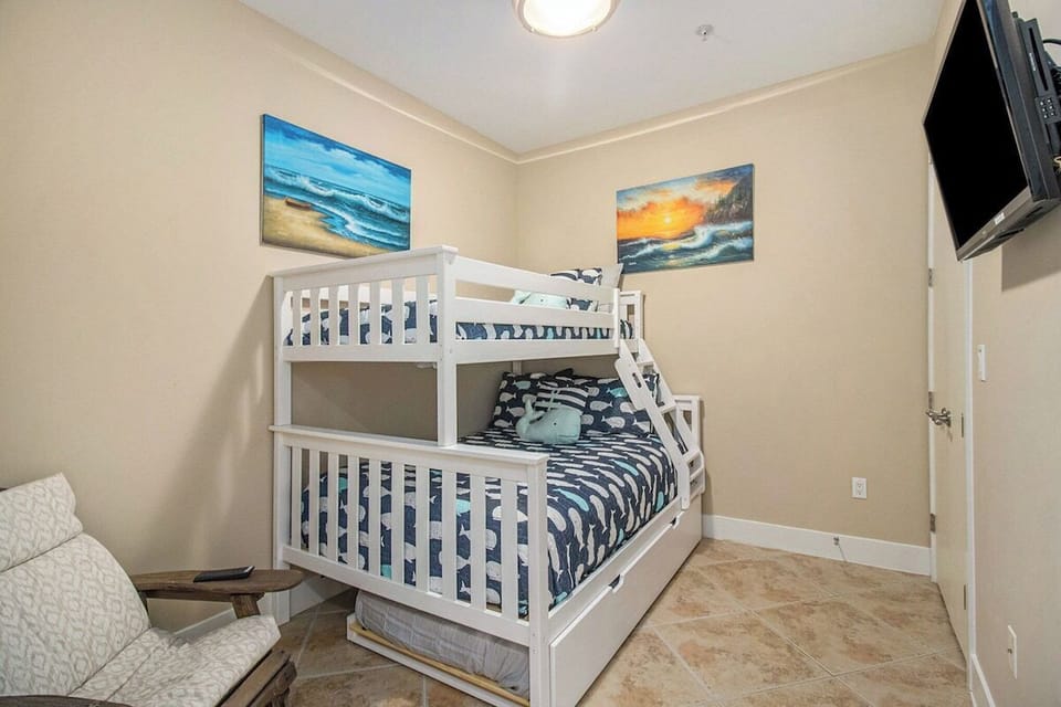 3rd Bedroom - With Twin Over Full and Trundle Bed