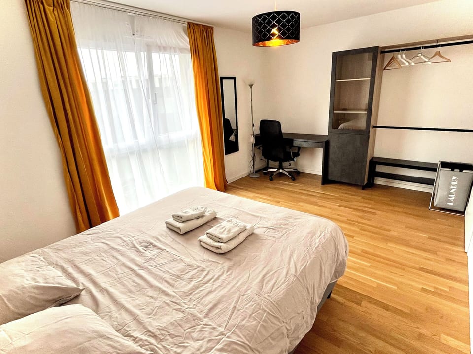 Condo, 2 Bedrooms | 2 bedrooms, desk, laptop workspace, iron/ironing board