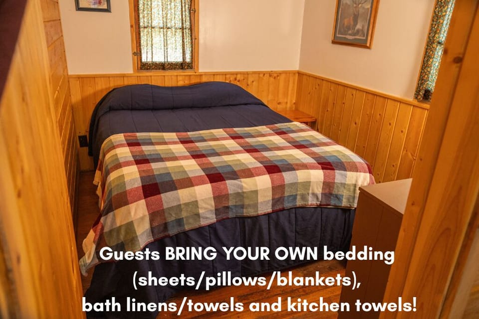 *Guests bring all their own bedding (pillows/sheets/blankets) and towels.
