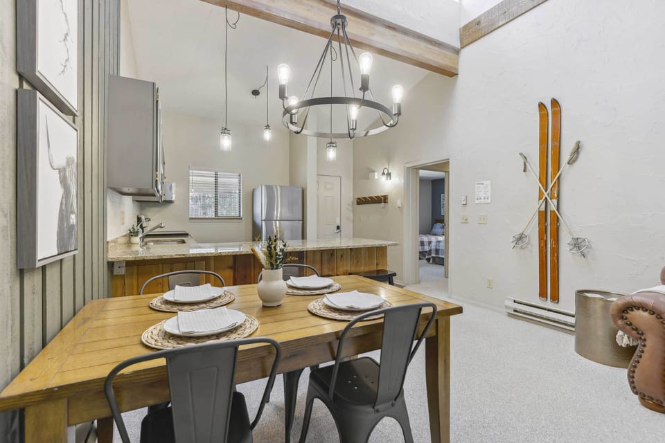 Dining Area | Additional Sleeping | Pack ‘n Play | Queen Air Mattress