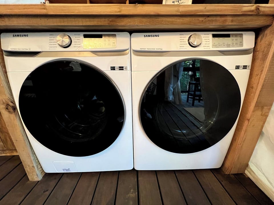 Laundry in the tent