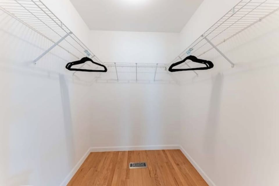 Master walk-in closet.