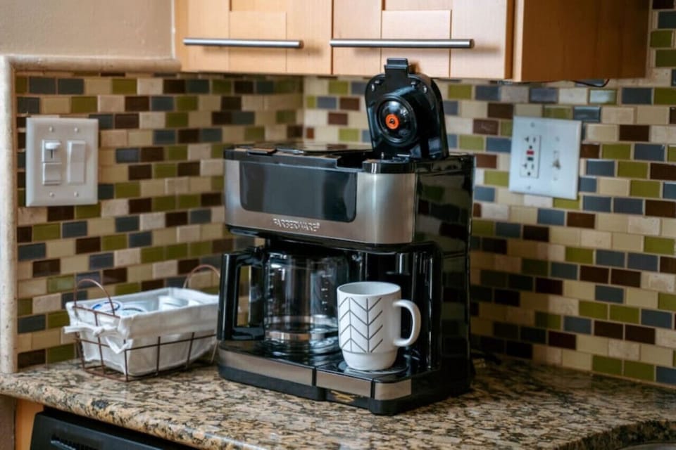 K-Cup or full pot—fresh coffee awaits morning or afternoon ;)