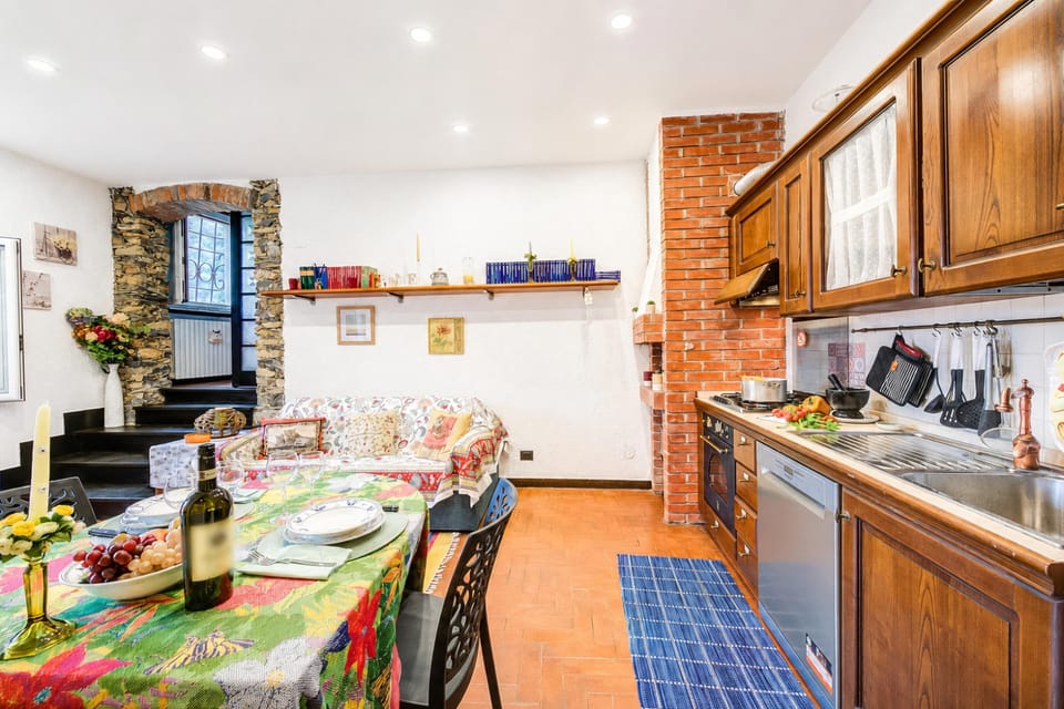 Family Apartment, 1 Bedroom, Terrace, Mountainside (La Stalletta Relax -  private park) | Private kitchen