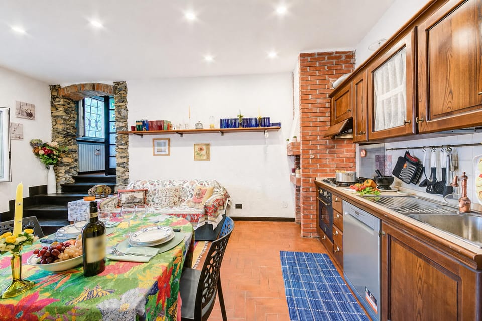 Family Apartment, 1 Bedroom, Terrace, Mountainside (La Stalletta Relax -  private park) | Private kitchen