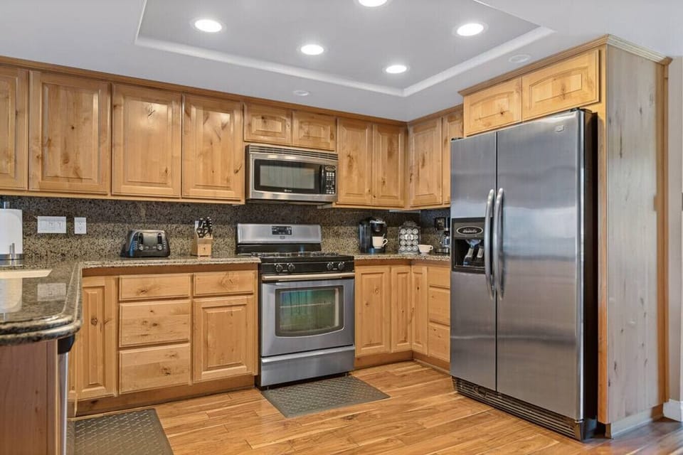 Fully stocked kitchen with everything you need to make a memorable meal.