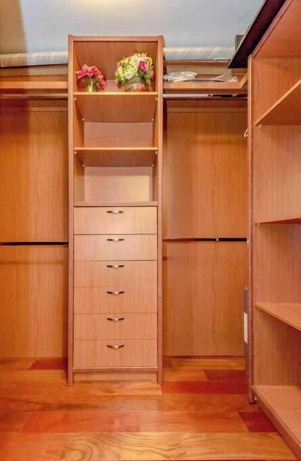 Master bedroom closet.