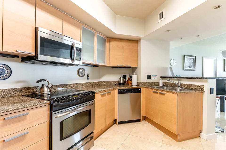 Kitchen - fully equipped for all your cooking needs.