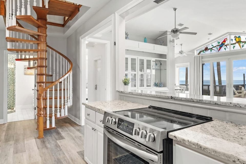 Entry inside kitchen on 1st floor