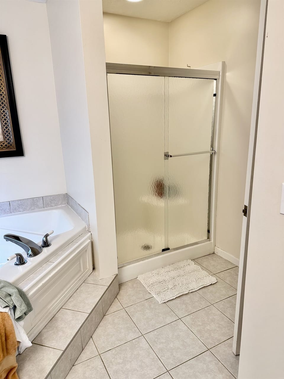 Shower in Primary Bathroom