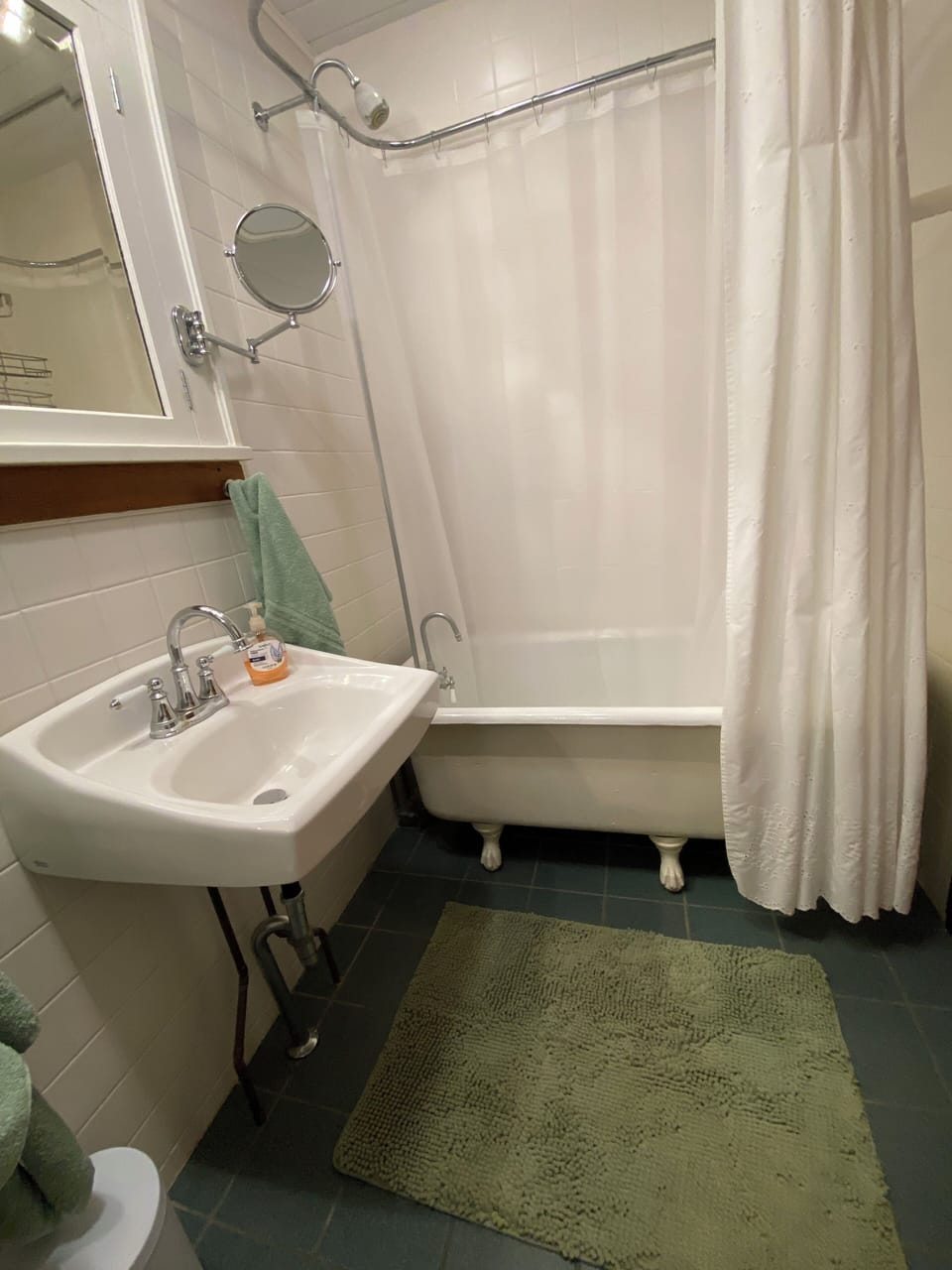 Bathroom in main cottage