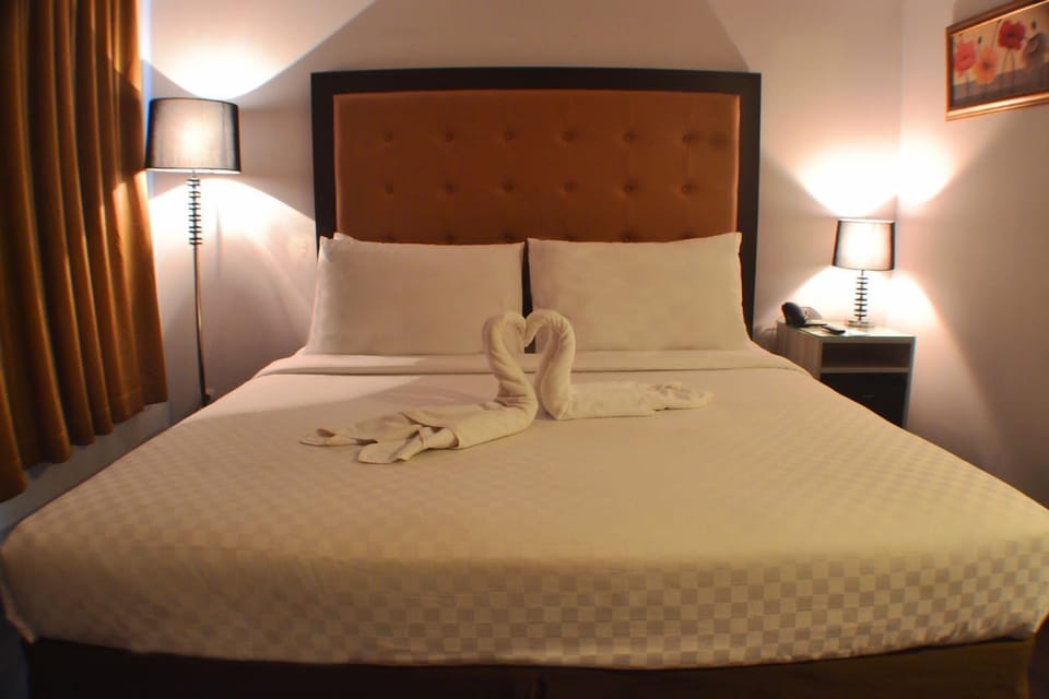 Free WiFi, bed sheets