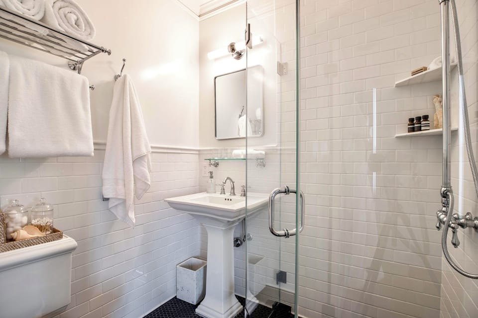 The bathroom