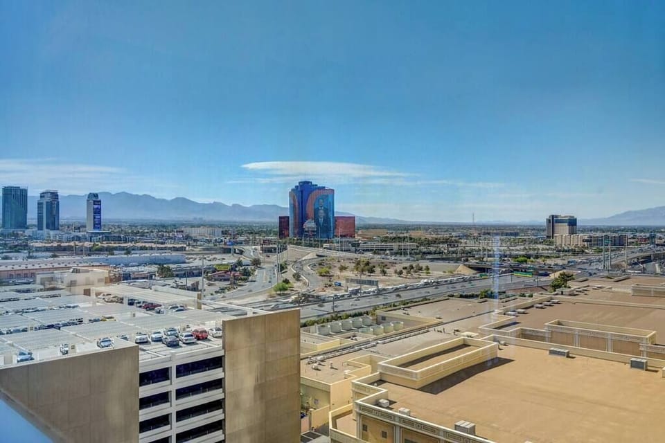 City and Desert Views