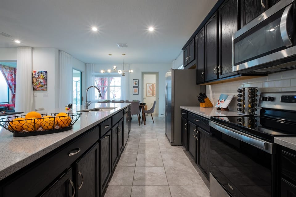 From pots to pans, to spices, our kitchen is prepped for your culinary adventures. 