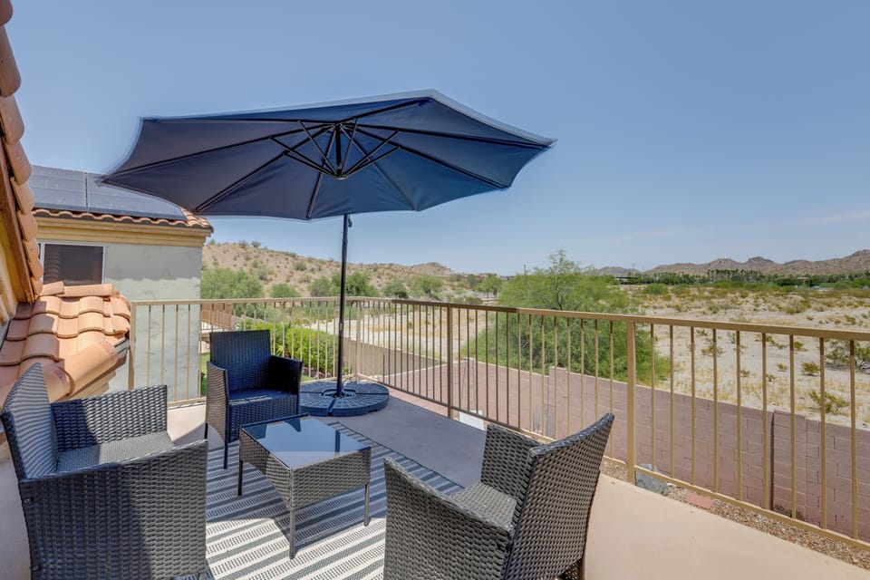 Furnished Balcony | Keyless Entry | Umbrella Has Been Removed