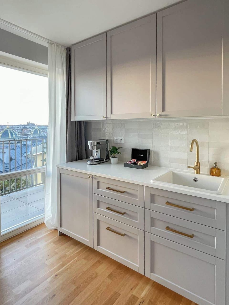 Kitchen is fully equipped with everything you need for basic cooking- please, see the list of amenities