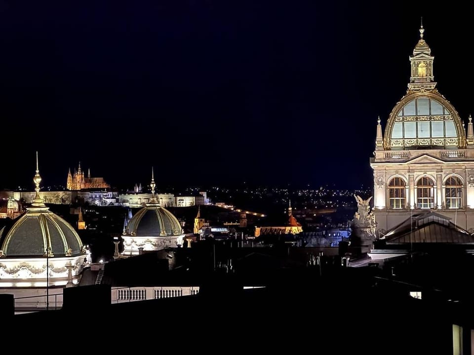 During the night is the view even more fantastic