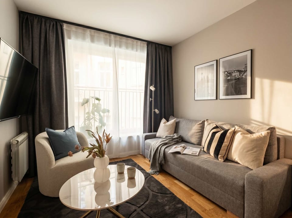 If occupied with 2 people, this corner will be used as seating area with TV with Netflix