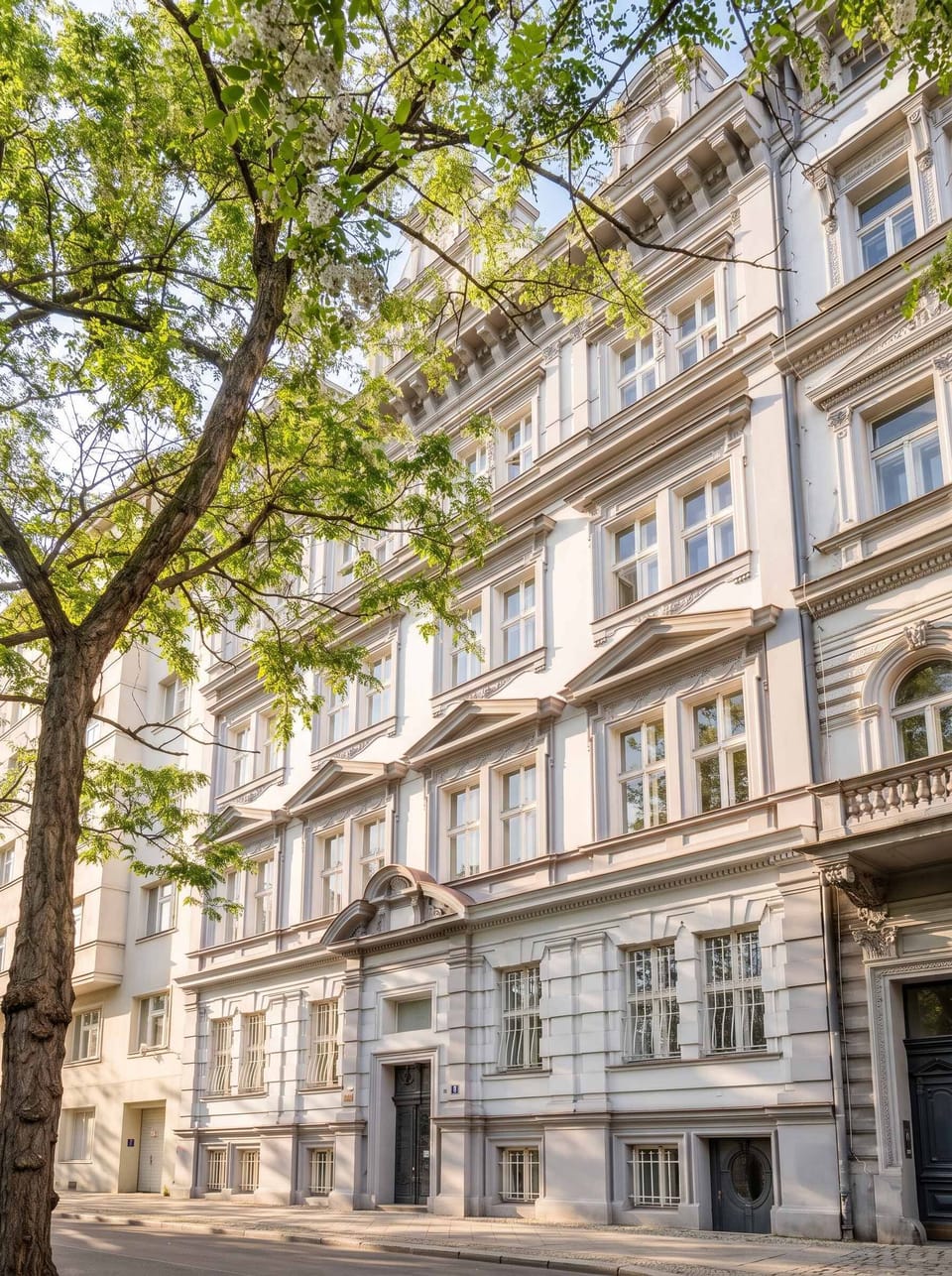 The building where is your apartment located