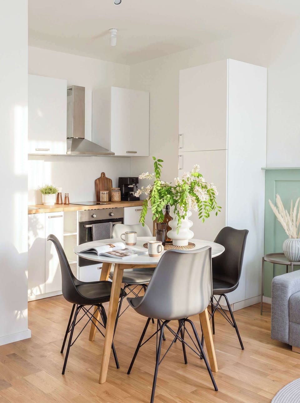 Fully equipped kitchen with everything you need for basic cooking - please, see the list of amenities
