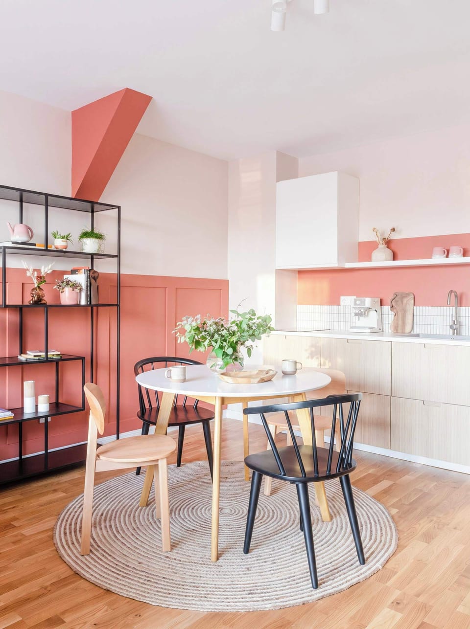 Kitchen and dining area