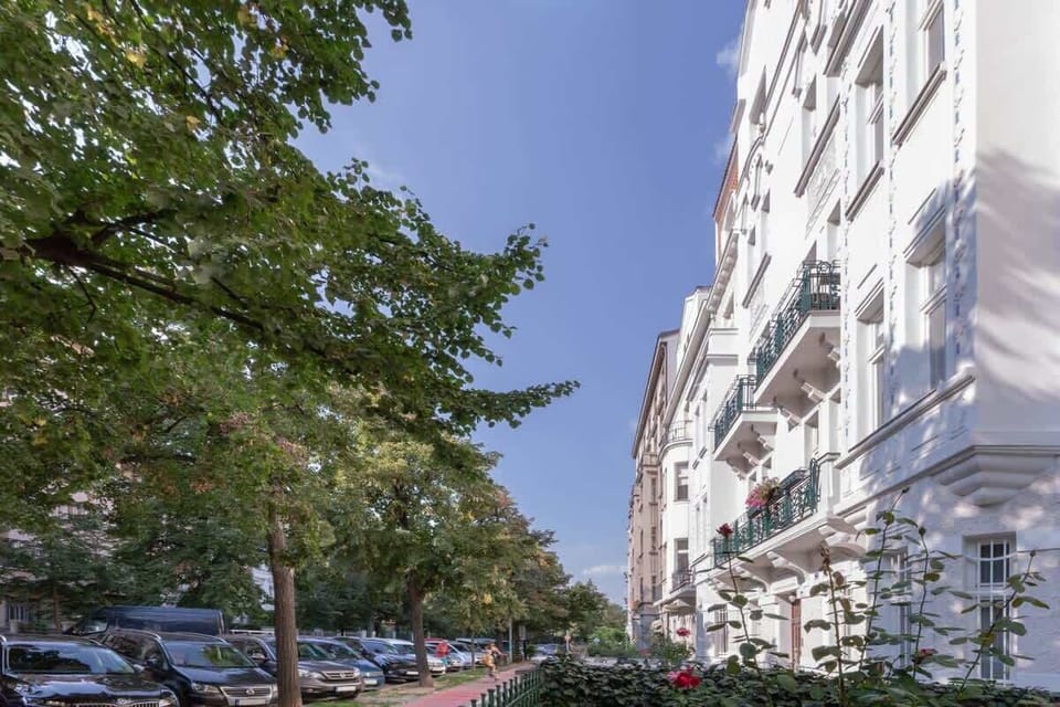 The building from the street view