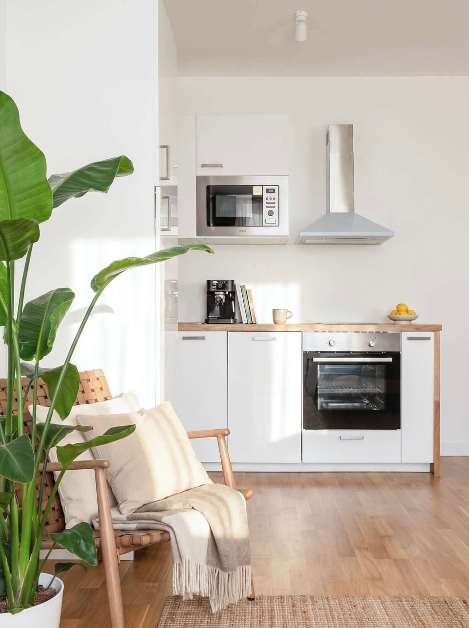 Fully equipped kitchen with everything you need for basic cooking - please, see the list of amenities