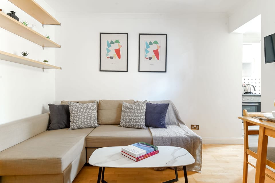 City Apartment | Living area | Smart TV