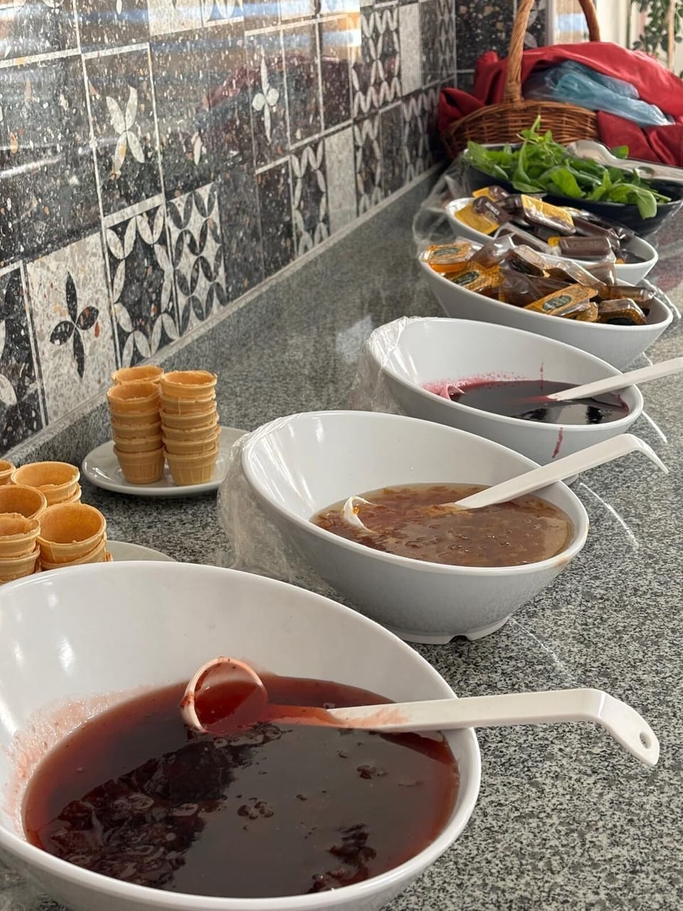 Breakfast buffet