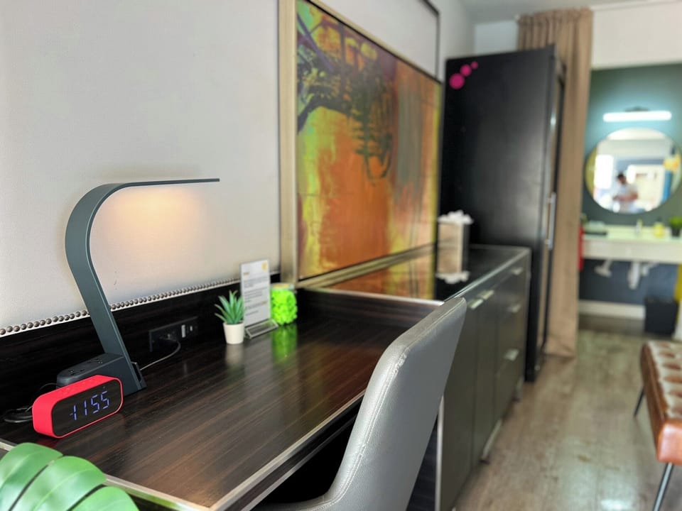 Desk, iron/ironing board, free WiFi, bed sheets