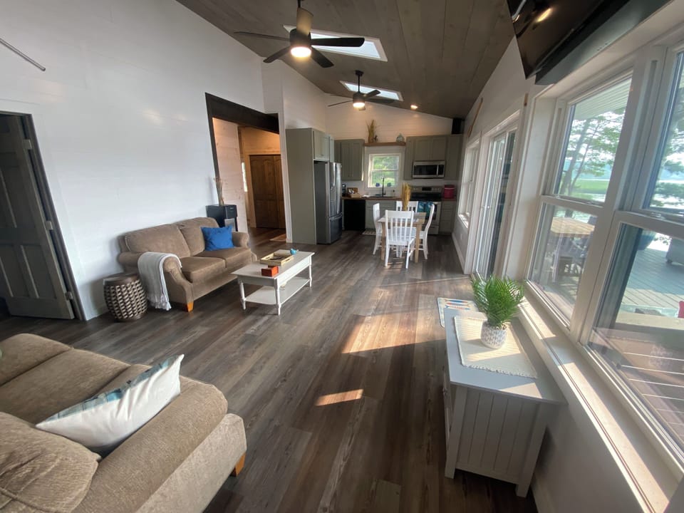 Inside living area