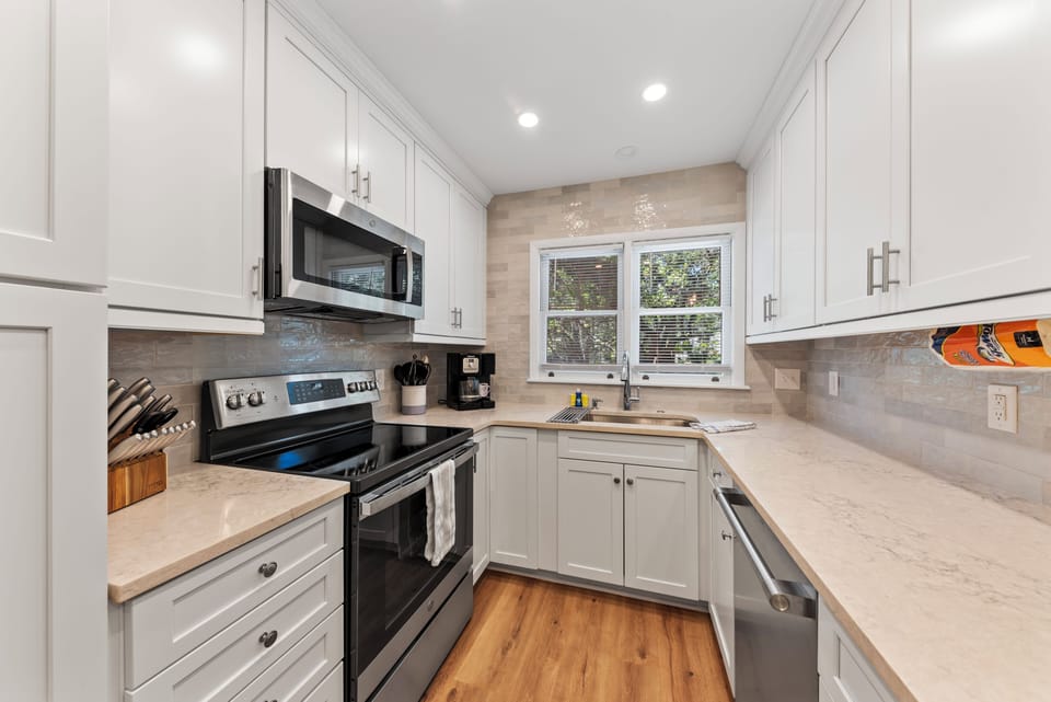 Stainless steel appliances