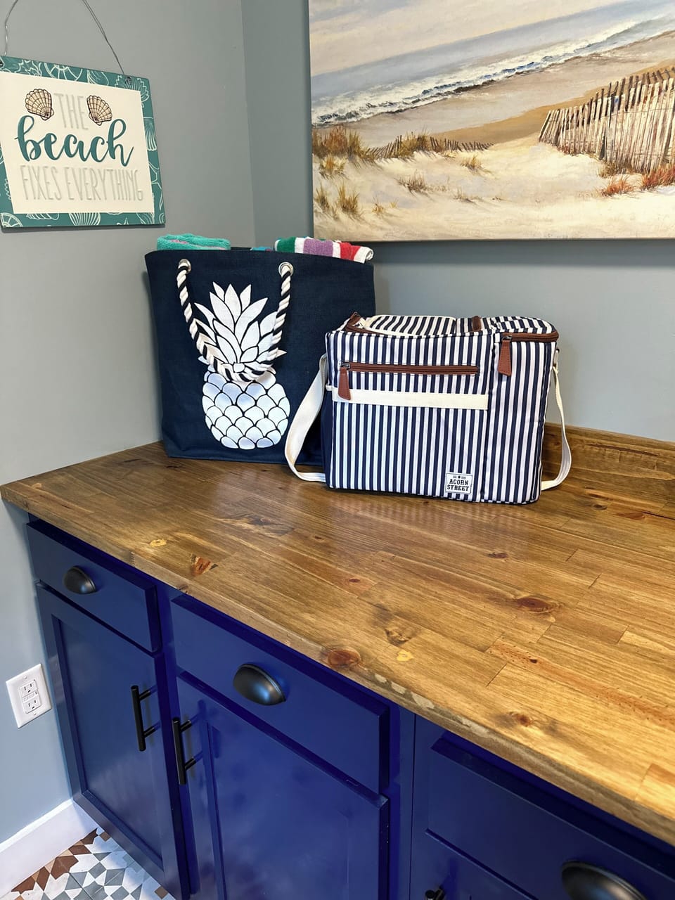 We even have bags prepared for your beach visits