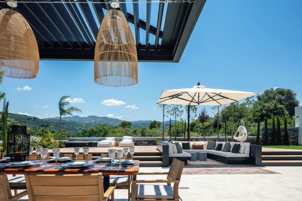 Nestled in a serene location, Casa del Balo is enveloped by lush greenery!