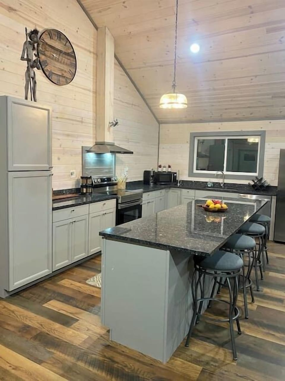 Fully stocked kitchen on main level