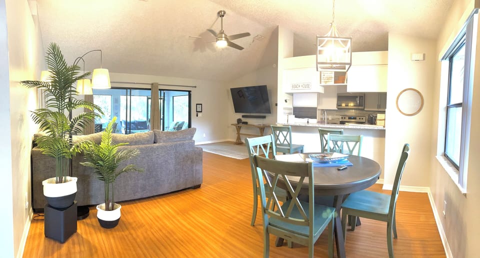 Coastal Beacon has open air comfort with room for larger groups to relax l.