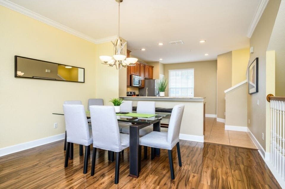 Dining Table and Kitchen