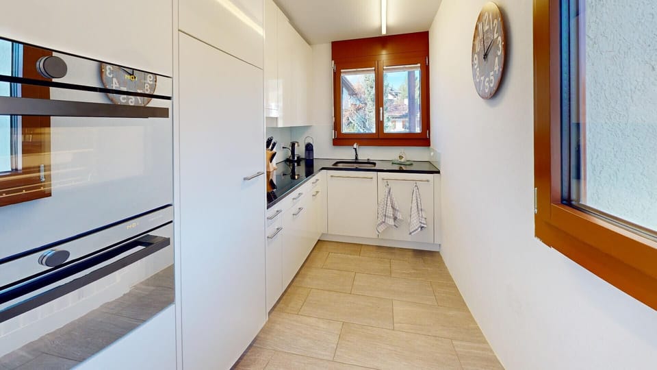 A separate kitchen