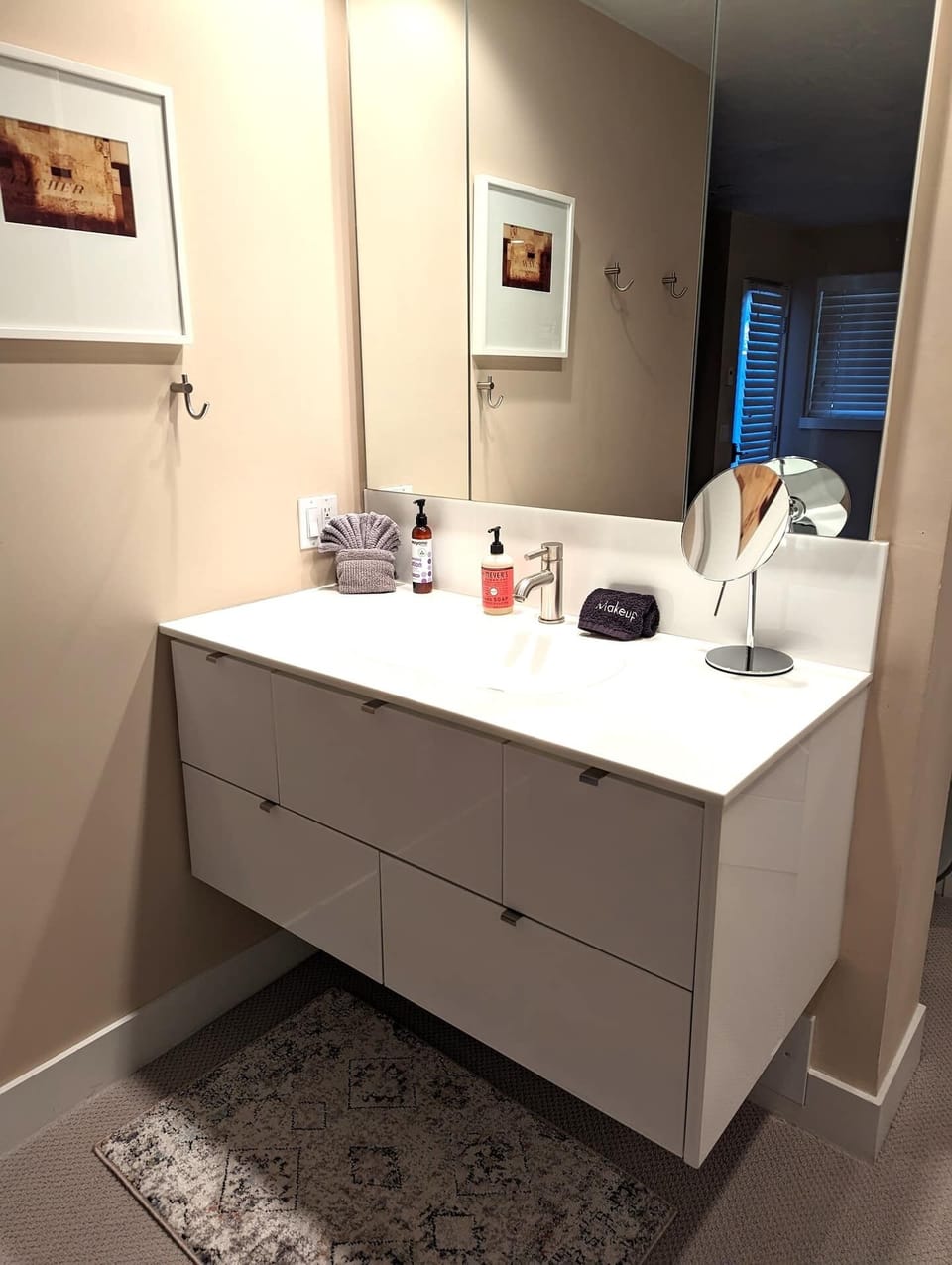 Primary King Bathroom vanity